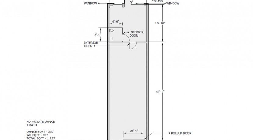 Suite 100 Floor Plan