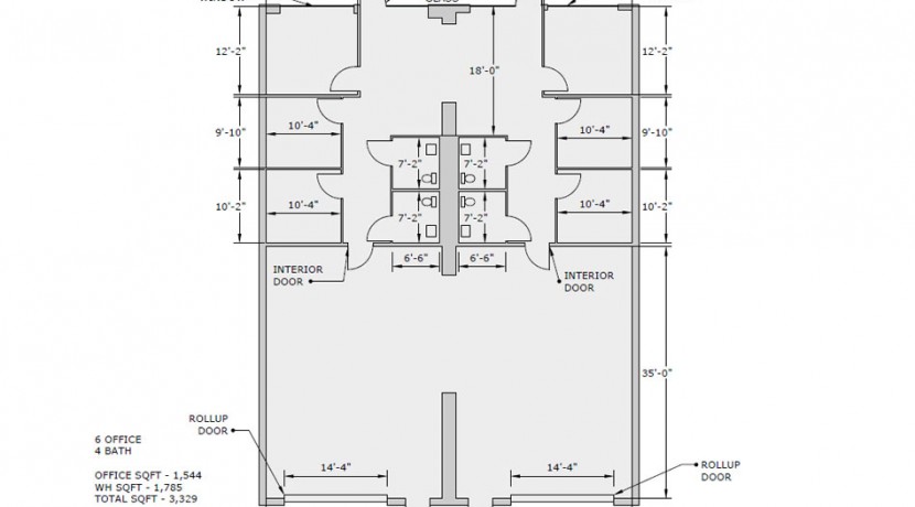 Suite 300-400 Floor Plan